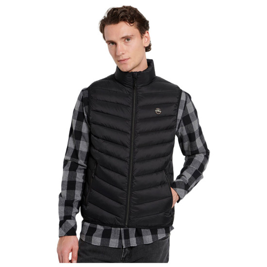 Funky Buddha Ανδρικό αμάνικο μπουφάν